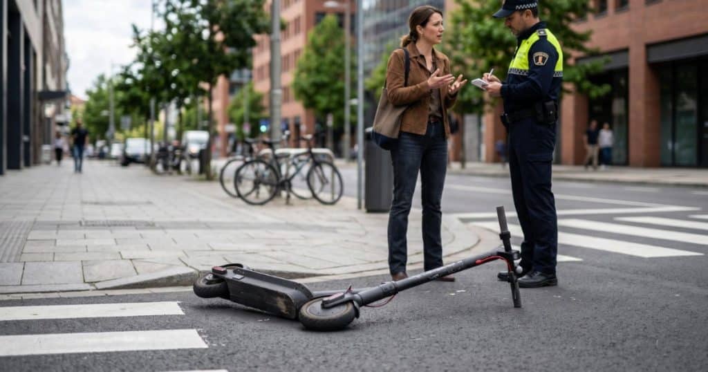 accidente de patinete